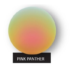 Pink Panther Gold Mirror on Blue