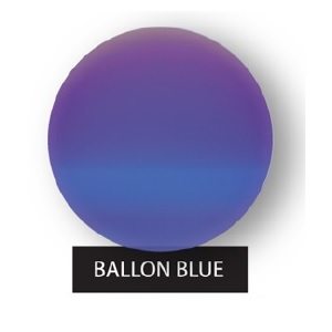 Ballon Blue Blue Mirror on Dark Grey