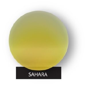 Sahara Gold Mirror on Brown