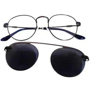3042 Gunmetal Navy with Magnetic Polarised Clip On