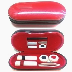 Contact Lens and Frame Case - Red