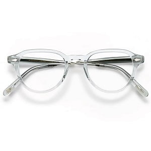 Moscot Kash Light Grey and Silver
