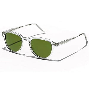 Moscot Kash Light Grey and Silver