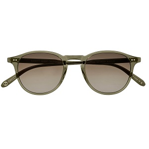 Garrett Leight Hampton Bio Deep Olive Terra