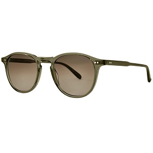 Garrett Leight Hampton Bio Deep Olive Terra